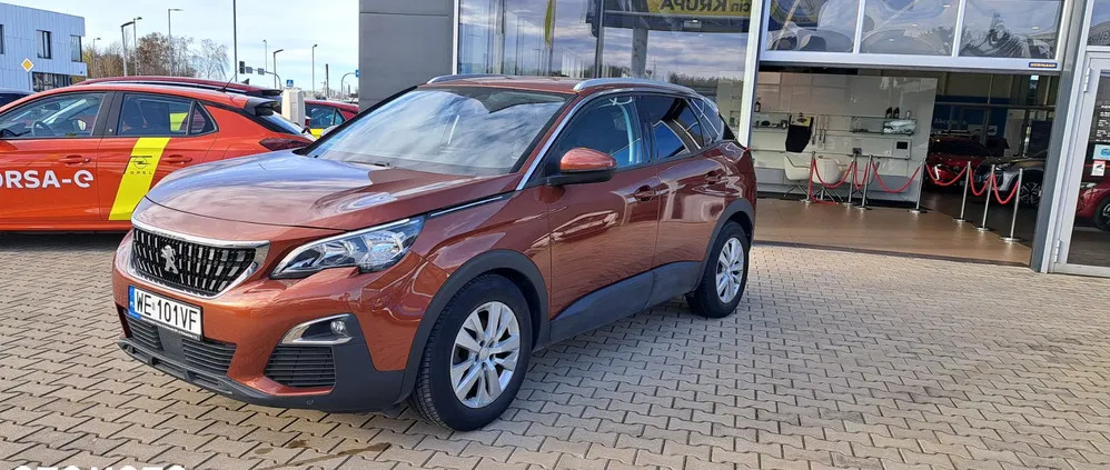 peugeot Peugeot 3008 cena 77777 przebieg: 97500, rok produkcji 2018 z Łomża